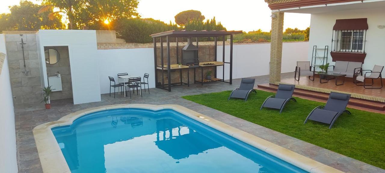 Chalet Hercules La Barrosa Chiclana de la Frontera Bagian luar foto